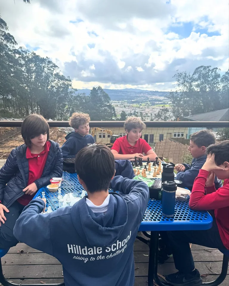 Friday lunch fun builds community at Hilldale School